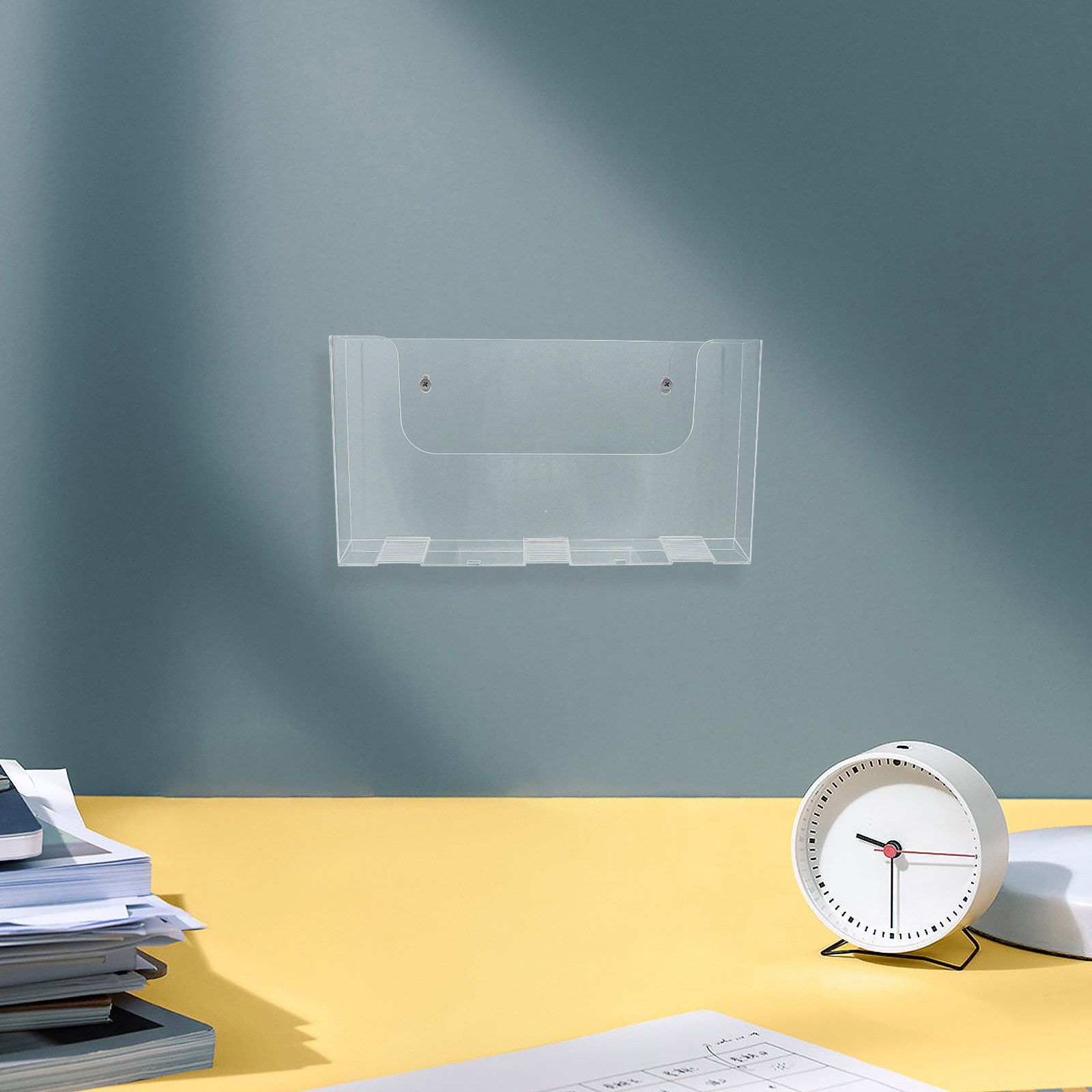2 шт. акриловых настенных держ – обзор и цена Magazine Holder Rack
