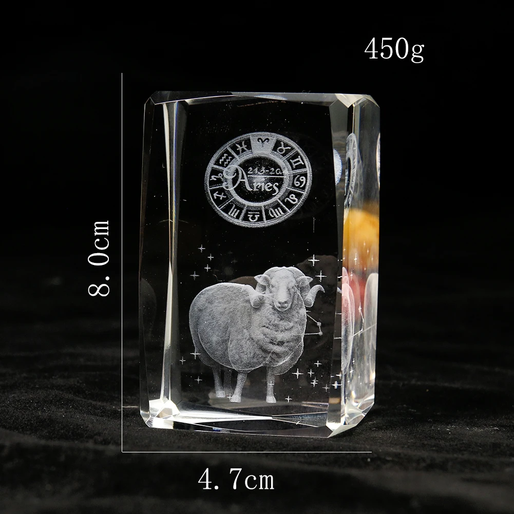 Лазерная гравировка 80 мм, 3D  – обзор и цена Paper Weight Crystal