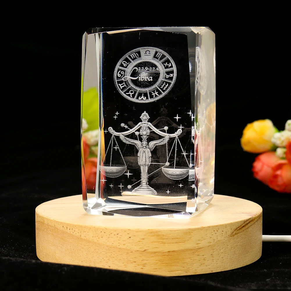Лазерная гравировка 80 мм, 3D  – обзор и цена Paper Weight Crystal