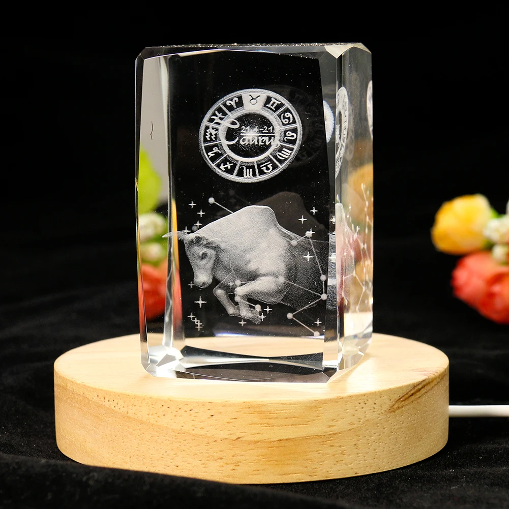 Лазерная гравировка 80 мм, 3D  – обзор и цена Paper Weight Crystal
